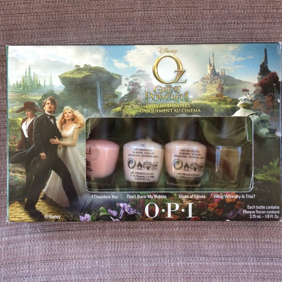 Oz the great and powerful mini opi nail lacquers