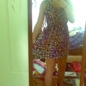 🚫SOLD Colorful Forever 21 dress❤