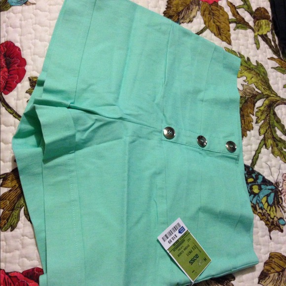 High waisted shorts