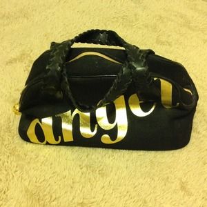 VS Angel purse black and gold