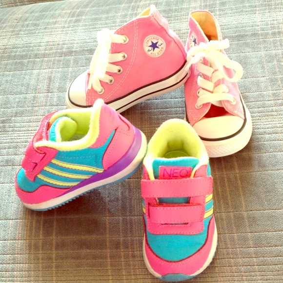 2 Pairs Of Baby Girl Shoes