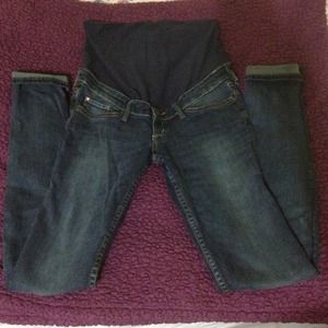 2 item Bundle of H&M Mama Jeans & Maternity Shorts