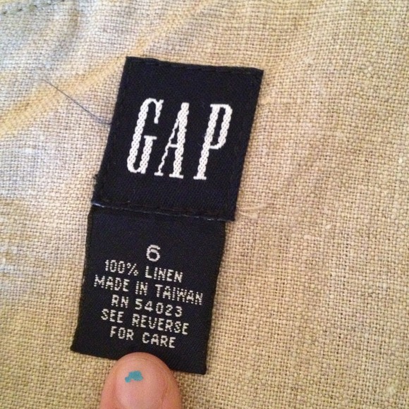 Khaki colored long dress from Gap - Picture 2 of 3