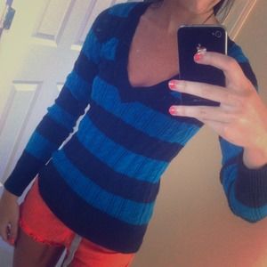 American Eagle stripped sweater