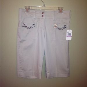 MICHAEL Michael Kors Khaki Bermuda Shorts