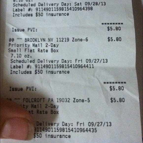 Proof of shipping and packages ready to be mailed! - Picture 2 of 3