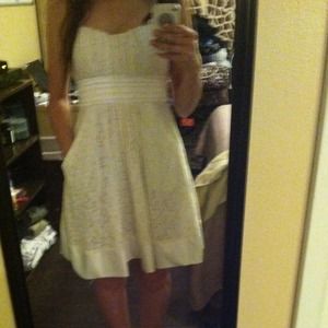 White sun dress