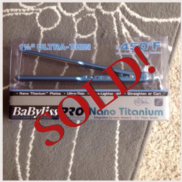 New Baby Bliss PRO Nano Titanium Straightener!!