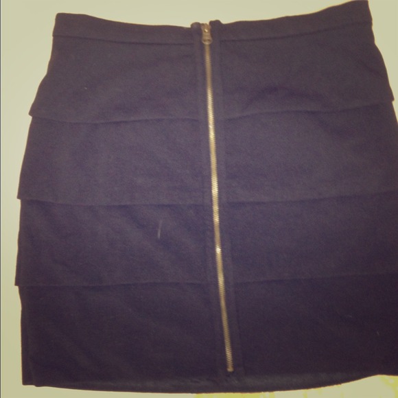 ❌SOLD❌Jack by BB Dakota black tiered skirt