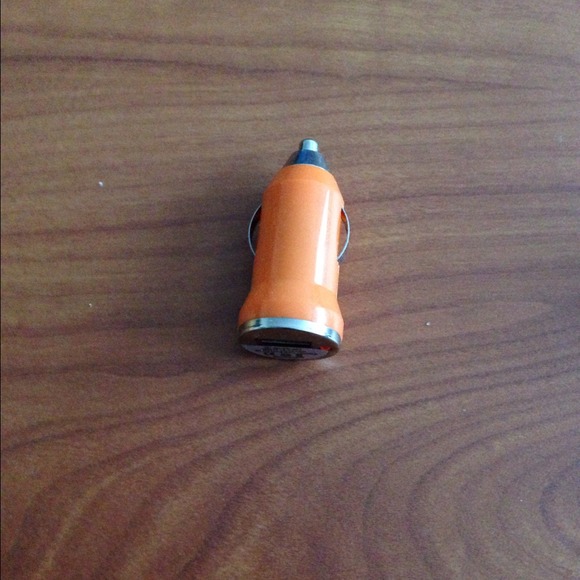 Car charging orange 🔶 power adapter :-)