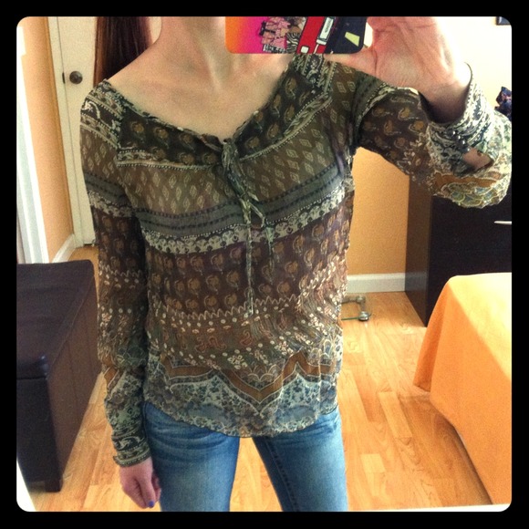 I.N.C silk top