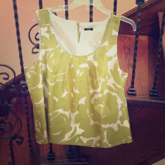 J.Crew beautiful silk tank. Never worn.