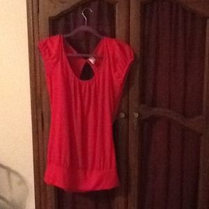 Kiwi® Red Open Back Top