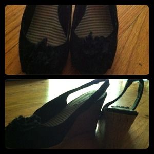 Women's Size 8.5, American Eagle, wedge heels