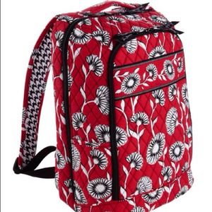 Vera Bradley "Deco Daisy" laptop book bag