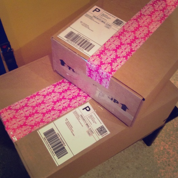 Boxes ready to go!!