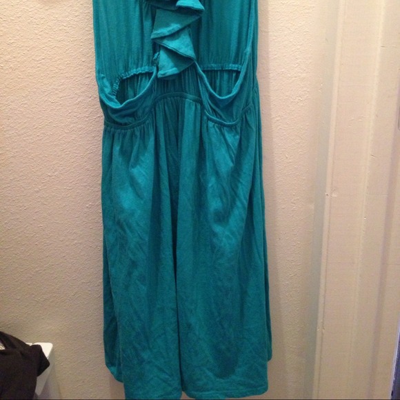 Turquoise dress