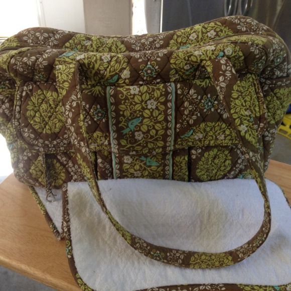 Vera Bradley Messenger BabyBag "Sitting in a Tree"