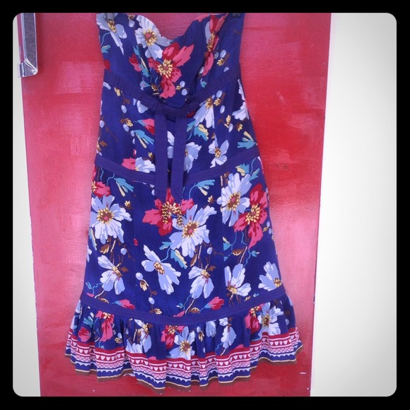 Plenty by Tracy Reese Strapless Floral Dress