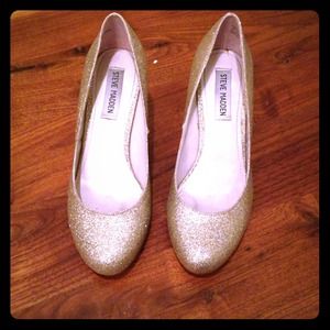 Glitter Steve Madden heels