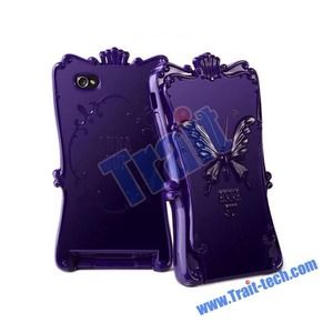 **Sold**Anna Sui IPhone 4/4s Mobile Case Purple