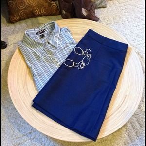 SOLD!!! Navy Blue Skirt *Reduced*