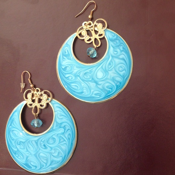 Mediterranean Ocean earrings