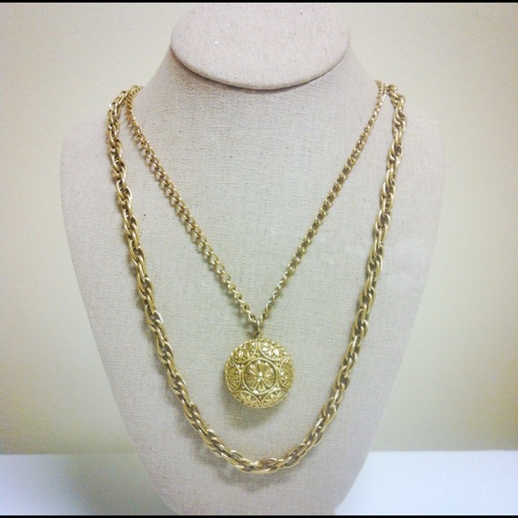 SOLD • SOLD • SOLD Locket Necklace - double strand