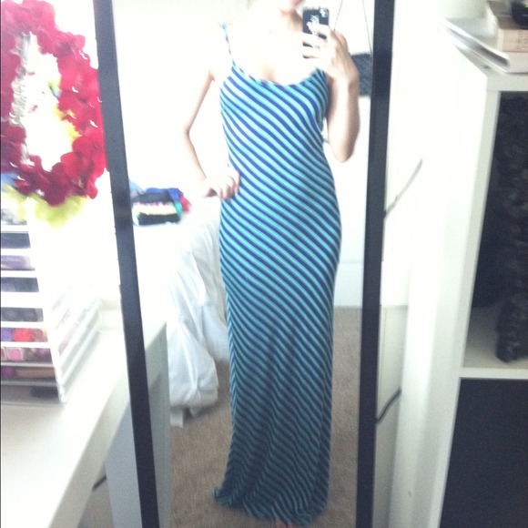 ❌SOLD❌Striped Maxi Dress