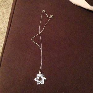 Snowflake Sterling silver necklace