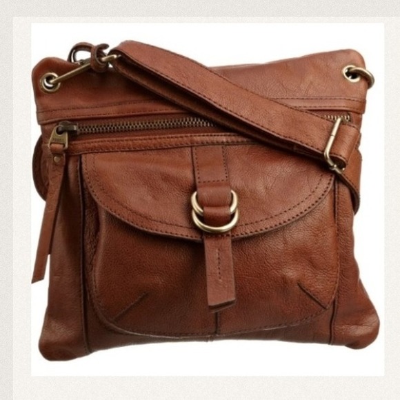 Fossil leather bag