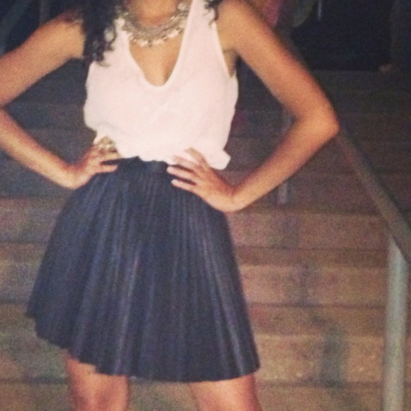 Leather Skirt - Picture 1 of 1