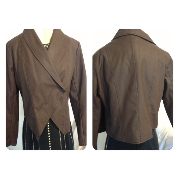 Romeo and Juliet Couture faux leather jacket - Picture 1 of 4