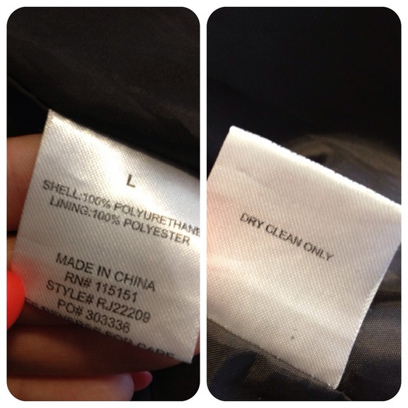 Romeo and Juliet Couture faux leather jacket - Picture 4 of 4