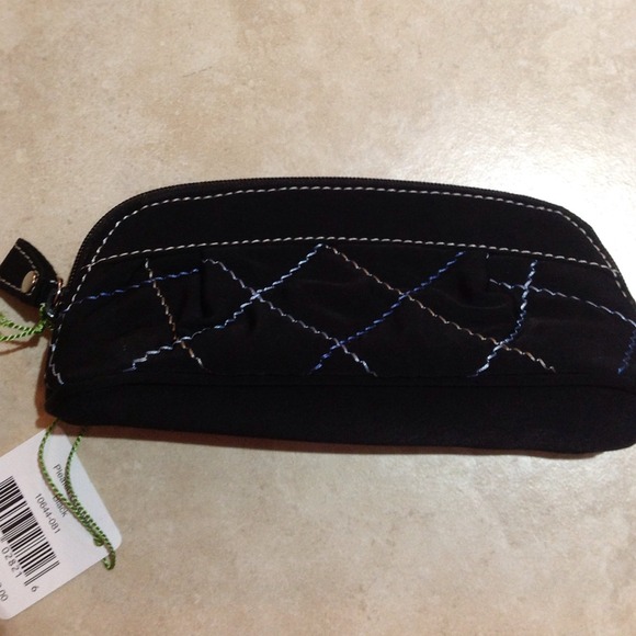 Vera Bradley Pleated Cosmetic