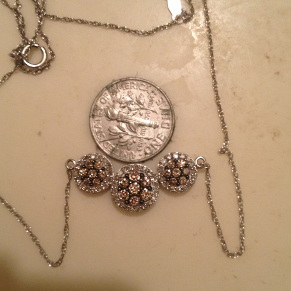 1 CT WG CHAMPAIGN necklace - Picture 3 of 3