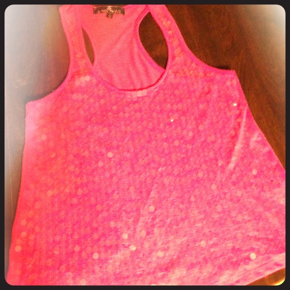 Hotttt pink tank