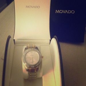 Movado Ladies Gentry watch, quartz. Worn < 5 times