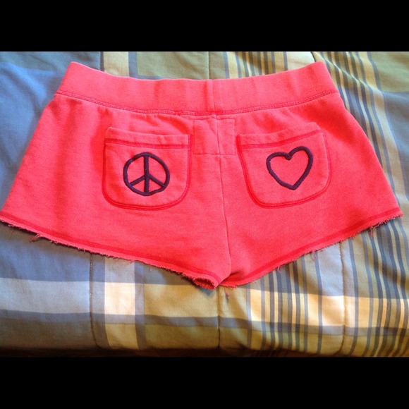 *SOLD* Victoria Secret red shorts GUC
