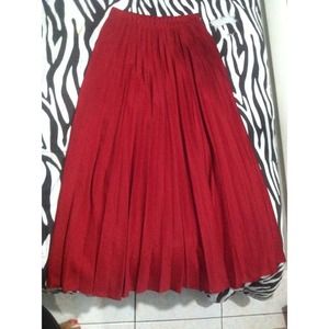 ❌SOLD❌Maxi Red Skirt