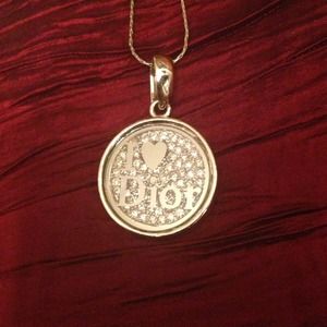 Silver Dior Necklace