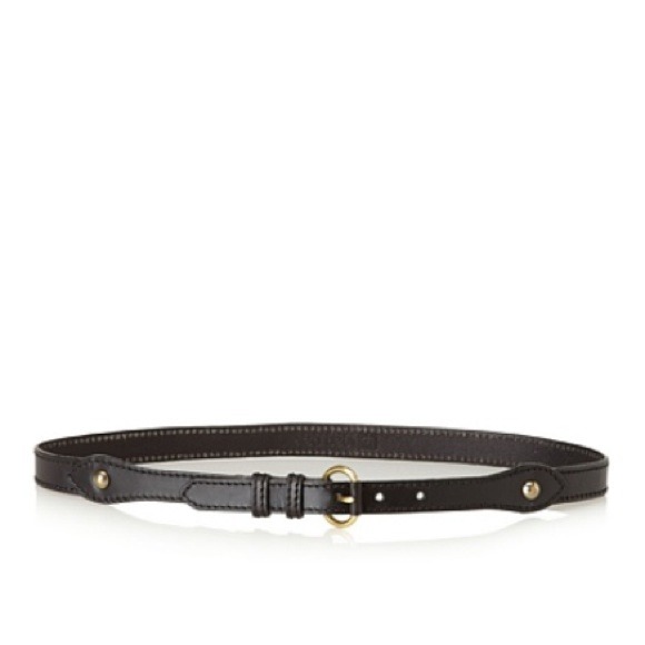 ❌sold in bundle❌ Linea Pelle Stud Tab Skinny Belt