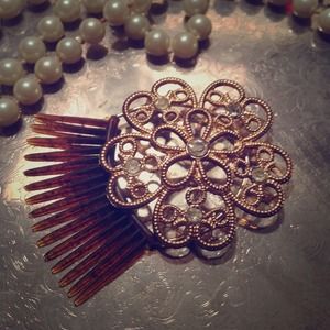 Fancy hair comb!