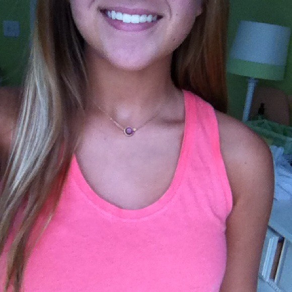 Pink Racerback Tank American Eagle - Picture 3 of 3