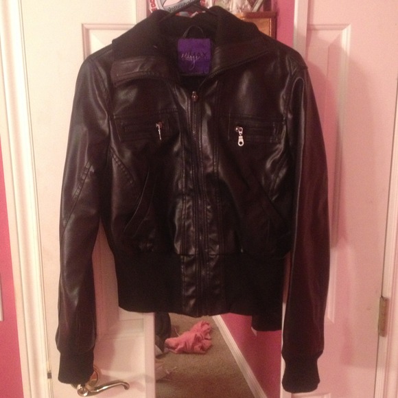 Leather jacket