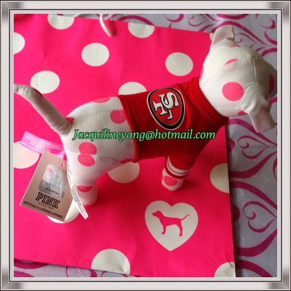 Victoria's Secret SF 49ers Mini dog