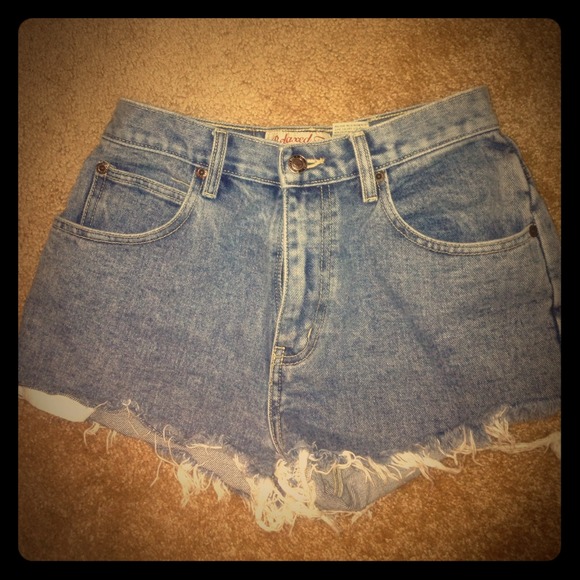 High waisted shorts