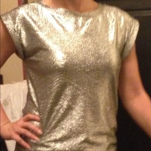 Silver top - New w/out tags.  Sz S