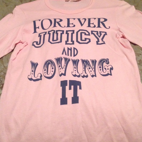 Long sleeve juicy pink shirt