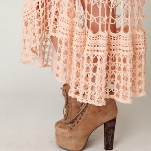 ::SOLD:: on Ebay for $50!Free People crochet dress